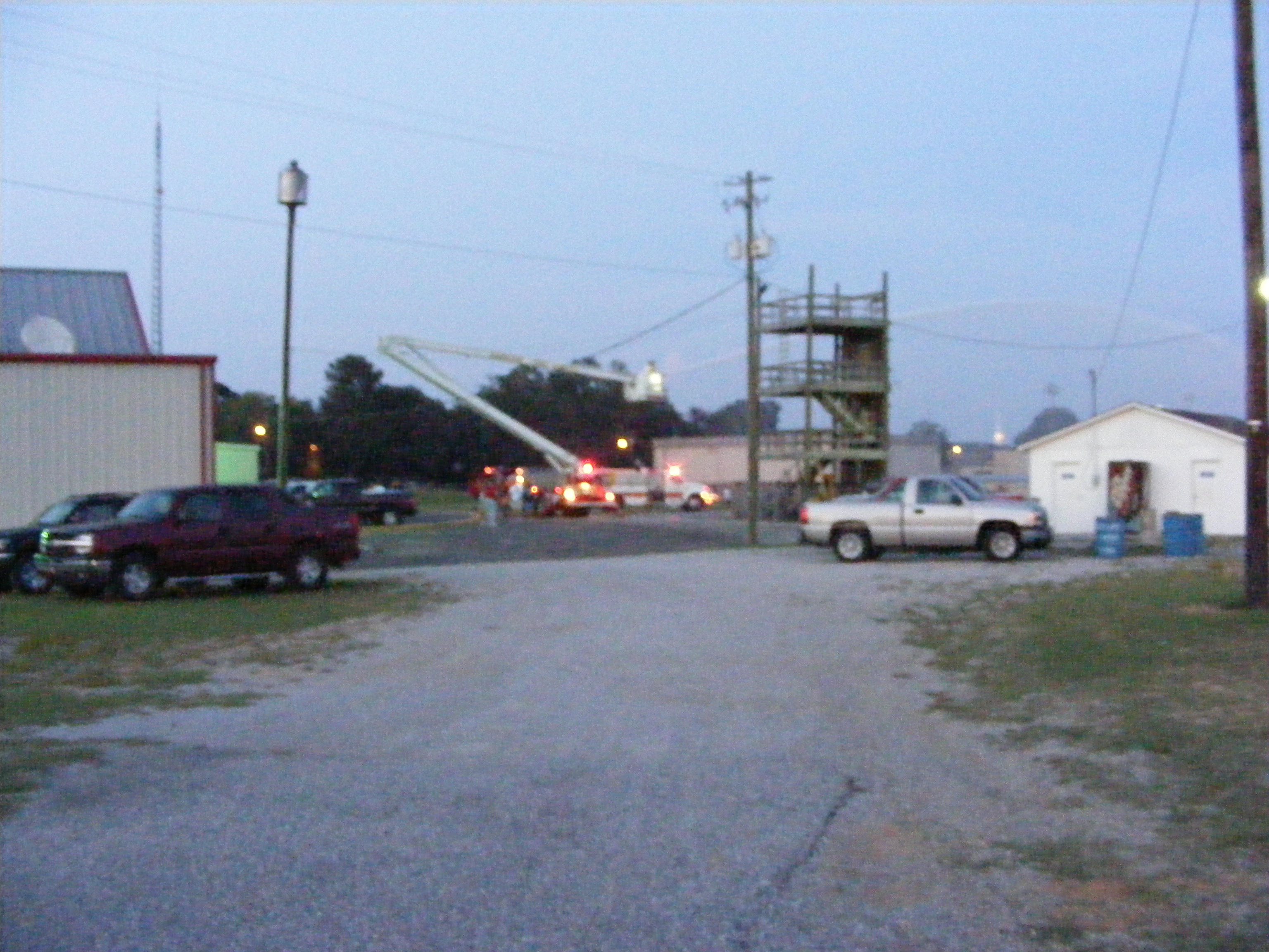 Monday, Sept. 8, 2008 Hamilton Fire Fighters Practicing! photo 1 of 5